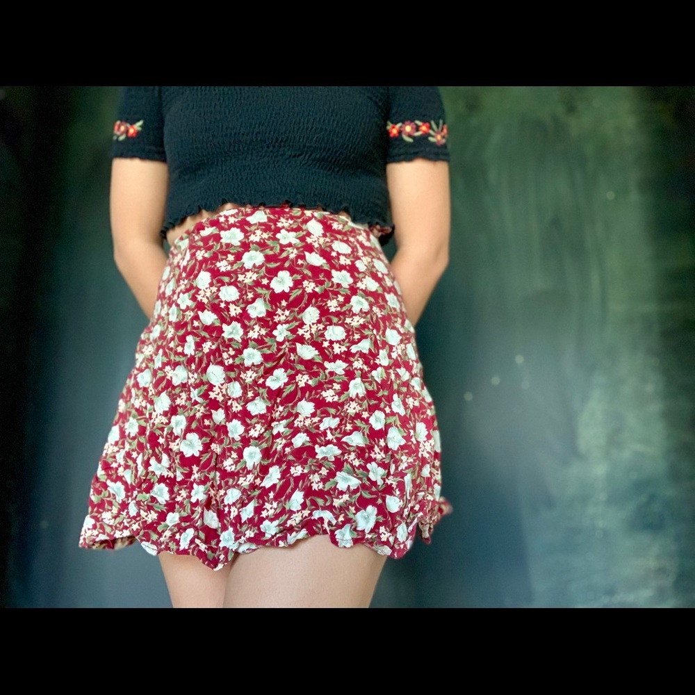 Vintage Floral Skirt